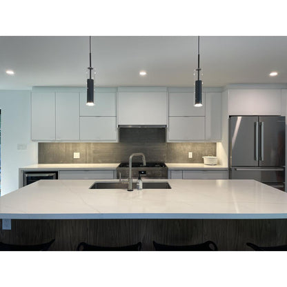 6W Pendant, Black Finish