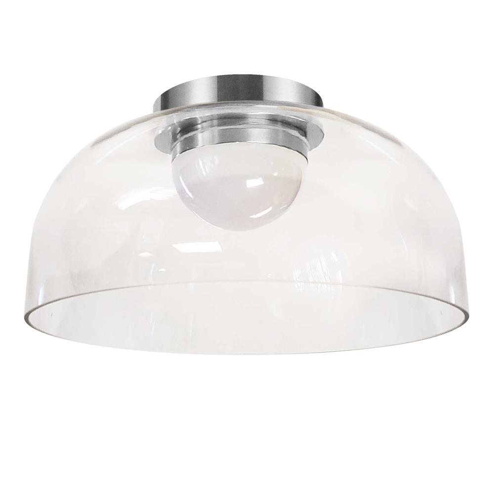 10W Flush Mount, PC, CLR Glass