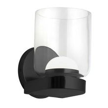 10W Wall Sconce, MB, CLR Glass