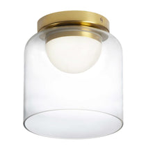 10W Flush Mount, AGB, CLR Glass