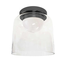 10W Flush Mount, MB, CLR Glass