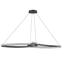 76W Horiz Pendant, MB, WH Silicone Diff