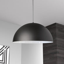 1LT Incandescent 20" Pendant, MB
