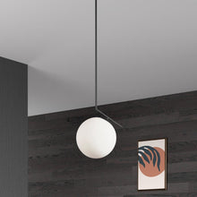 1LT Pendant, MB finish, Opal Glass