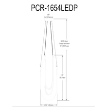 62W Pendant Polished Chrome with White Silicone Diffuser