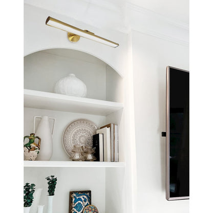 30W Aged Brass Picture Light