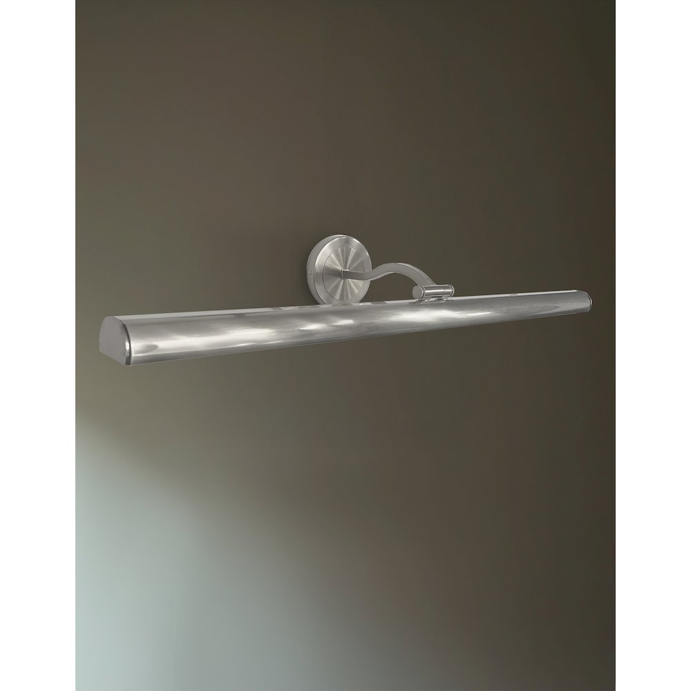 40W Satin Chrome Picture Light