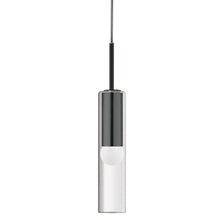 1LT Incandescent Pendant, MB, CLR Glass