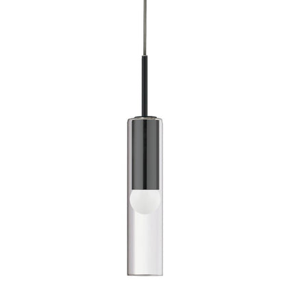 1LT Incandescent Pendant, MB, CLR Glass