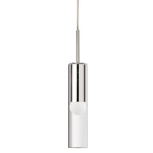 1LT Incandescent Pendant, PC, CLR Glass