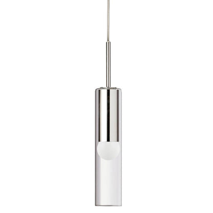 1LT Incandescent Pendant, PC, CLR Glass