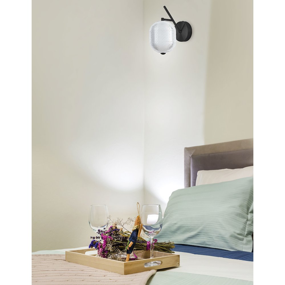 8.5W Wall Sconce in Matte Black