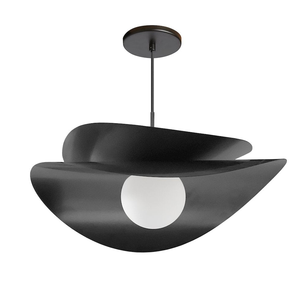 15W Pendant in Matte Black