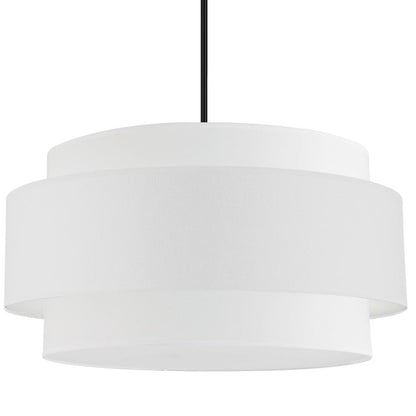 4LT Incandescent Chandelier, MB, WH Shade
