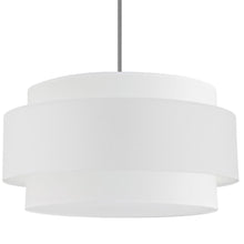 4LT Incandescent Chandelier, PC, WH Shade