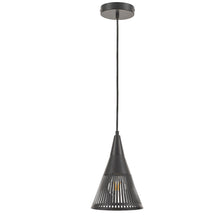 1 Light Pendant in Matte Black