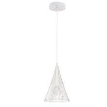 1 Light Pendant in Matte White