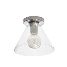 1LT Flush Mount, SC, Clear Glass