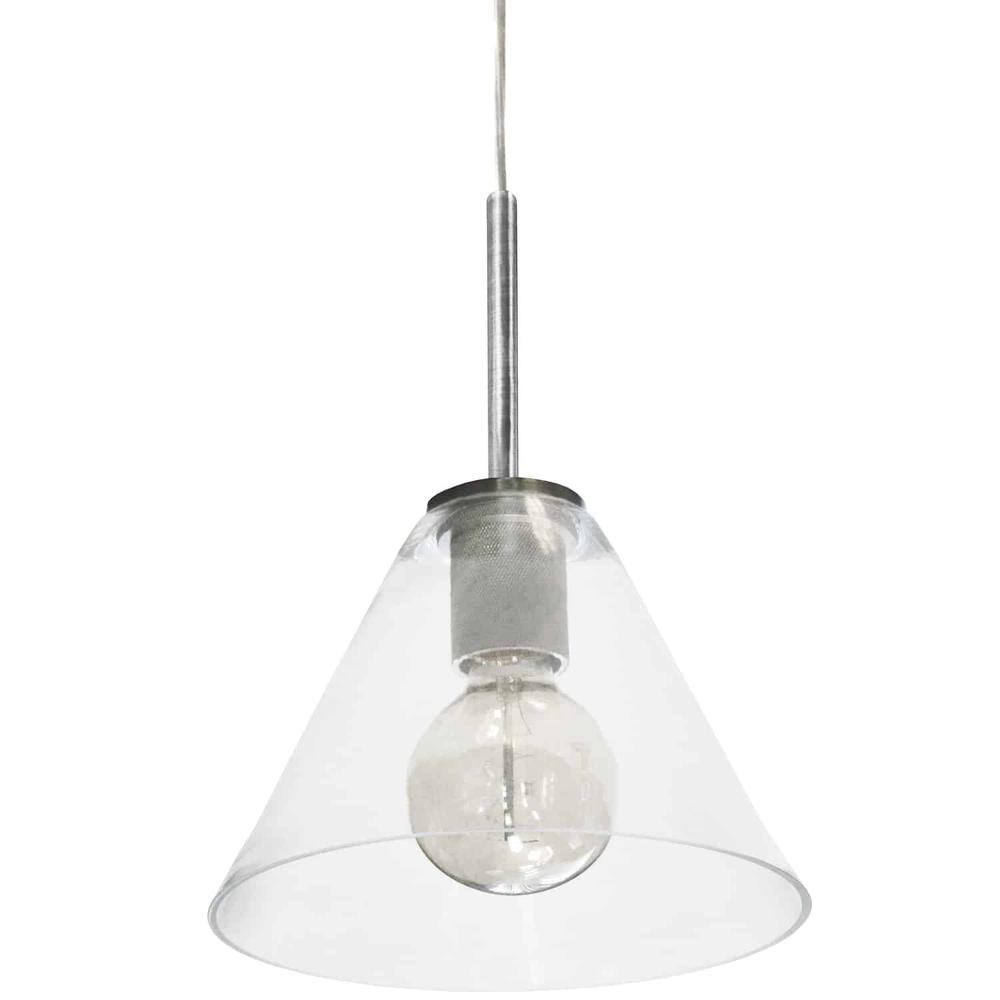 1LT Pendant, SC, Clear Glass