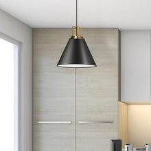 1LT Incandescent Pendant,  MB, AGB Accent