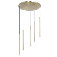 15W Pendant in Aged Brass