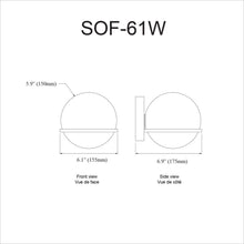 1LT Halogen Wall Sconce, AGB with WH Opal Glass