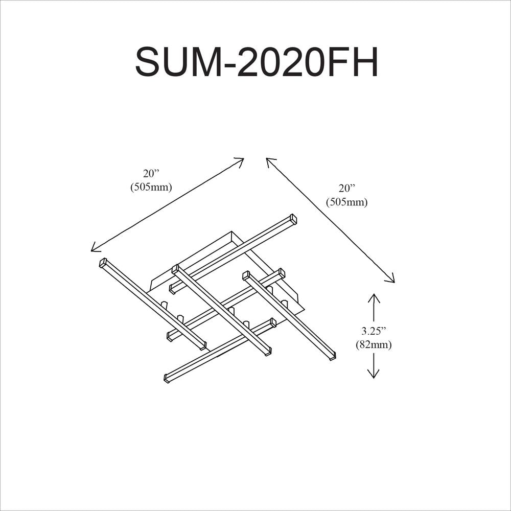 20W Flush Mount MB