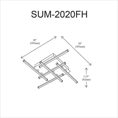 20W Flush Mount MB