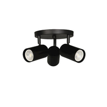 3 Light Spot Light in Matte Black