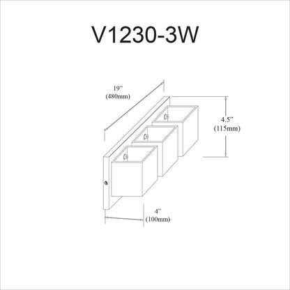 1LT Halogen Wall Sconce, MB, WH Glass