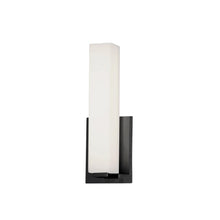12W Wall Sconce, MB, WH Glass