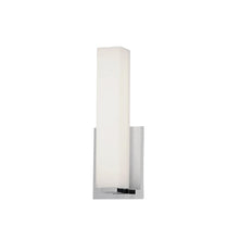 12W Wall Sconce, PC, WH Glass