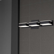 15W LED Wall Vanity, Matte Black Finish