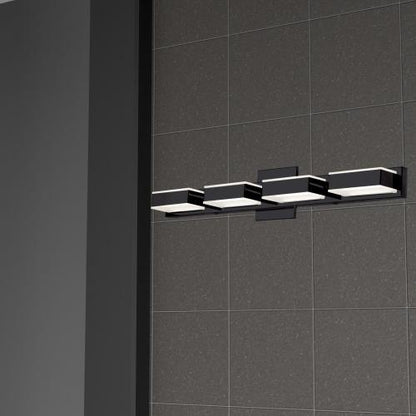 20W LED Wall Vanity, Matte Black Finish