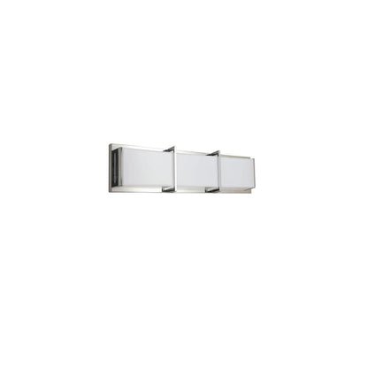 15W Vanity Light, PC, WH Acrylic Diffuser