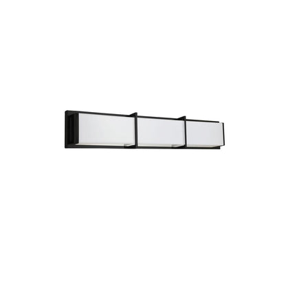 36W Vanity Light, MB, WH Acrylic Diffuser