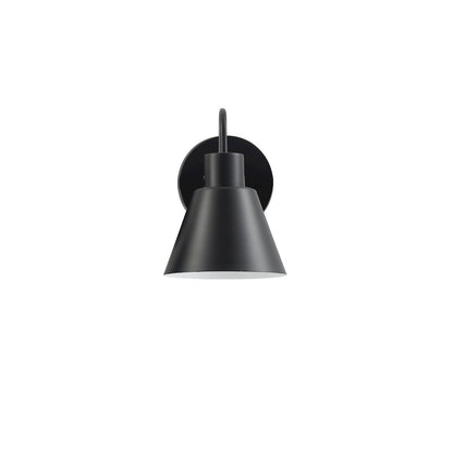 1 Light Wall Sconce in Matte Black