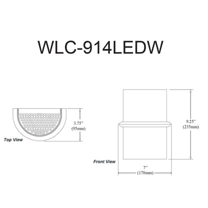 14W Wall Sconce, AGB, Opal Glass