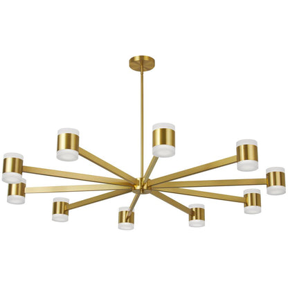 140W Chandelier, AGB, FR Acrylic Diff