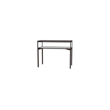 Keepsake   48"W x 10"H x 24"D  Table Top Four Leg Case, Hinged Top, Dk. Bronze Finish