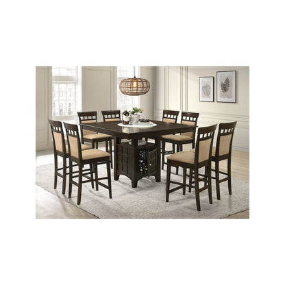 Gabriel Closed Back Counter Chair Cappuccino (Set of 2)