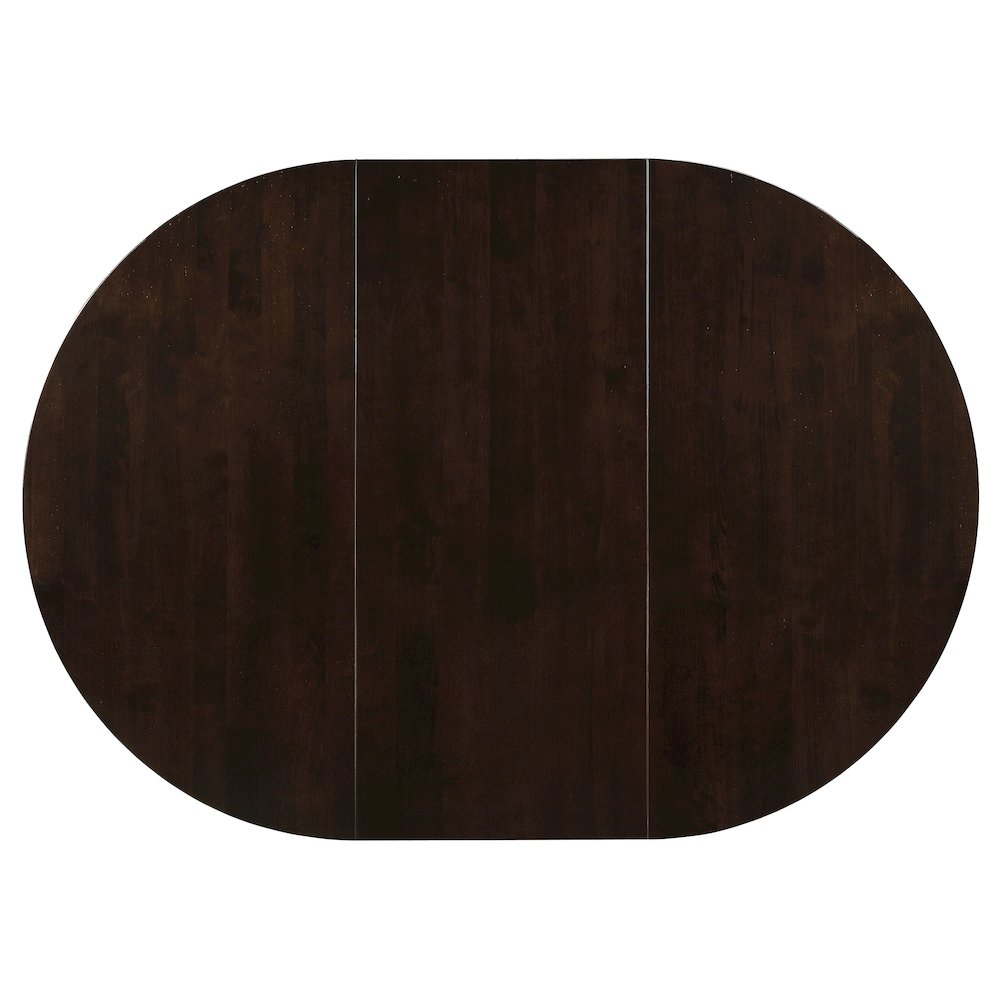 Gabriel 7-piece Extension Leaf Dining Table Set Cappuccino