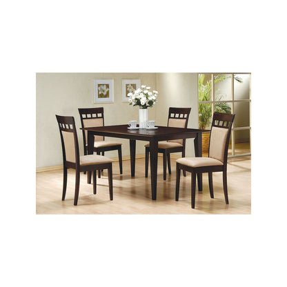 Gabriel Rectangular 59-inch Wood Dining Table Cappuccino