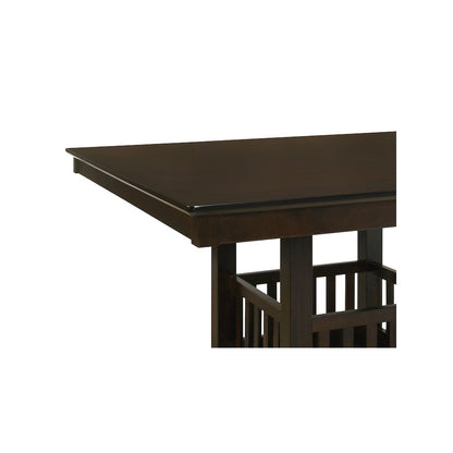 Jaden Square 47-inch Counter Height Dining Table Espresso