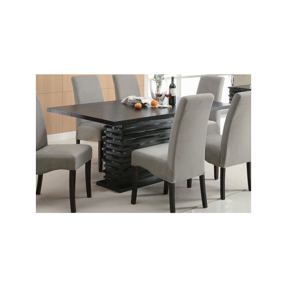 Stanton Rectangular 66-inch Dining Table Black