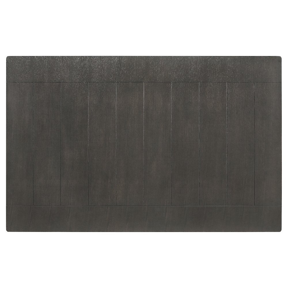 Dalila 5-piece Rectangular Dining Table Set Dark Grey