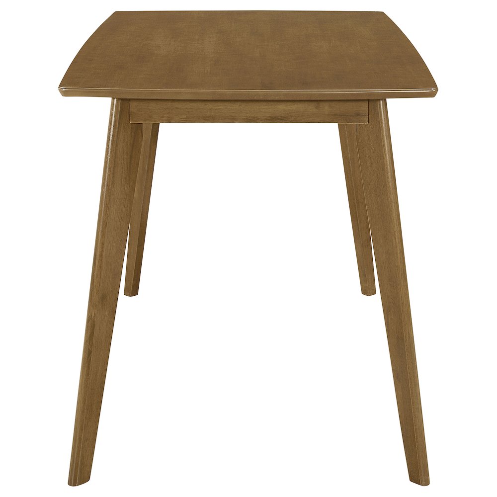 Kersey 5-piece Rectangular Dining Table Set Chestnut