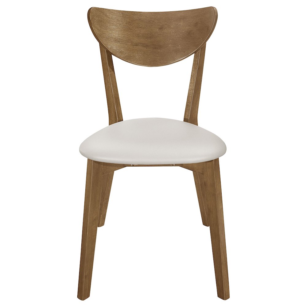 Kersey 5-piece Rectangular Dining Table Set Chestnut
