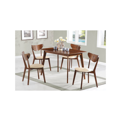 Kersey Wood Dining Side Chair Chestnut (Set of 2)