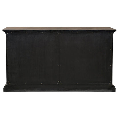 Ridgewell 2-drawer 4-door Dining Server Dark Oak